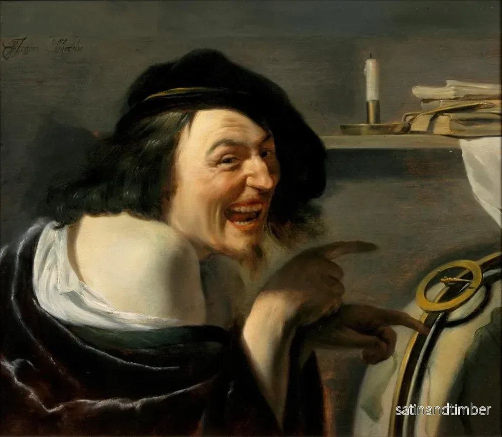 Reproduktion av målningen Démocrite - Johannes Paulus Moreelse - Bild 2