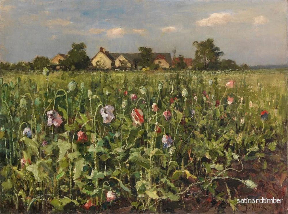 Reproduktion av målningen Mohnblomma - Julius Sergius Klever - Bild 2