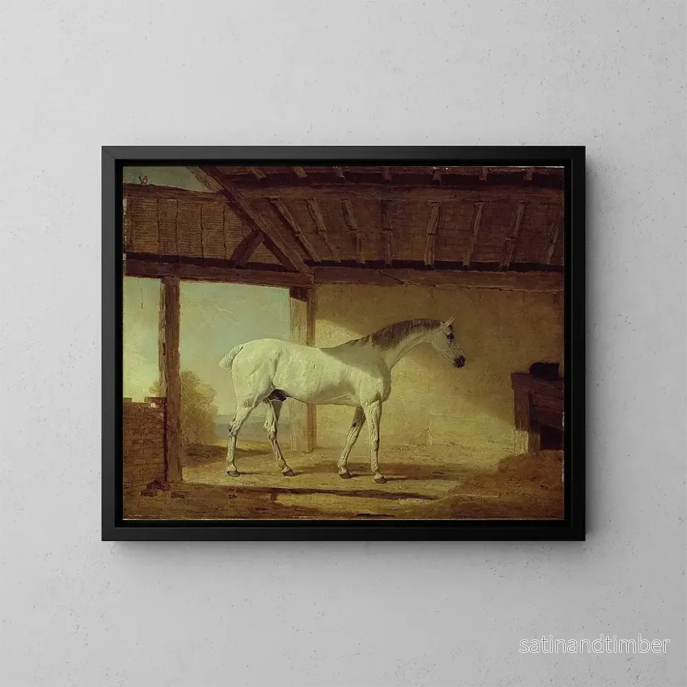 Reproduktion av målningen Le cheval du comte de Coventry – Benjamin Marshall Reproduktion av målningen Le cheval du comte de Coventry – Benjamin Marshall