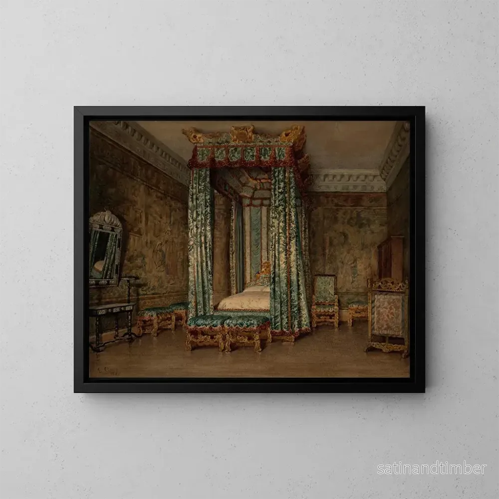 Reproduktion av målningen La salle des ambassadeurs vénitiens de Knole - Ellen Clacy