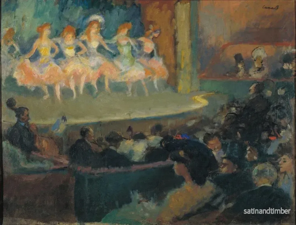 Reproduktion av målningen Konsert på café - Ricard Canals i Llambí - Bild 2