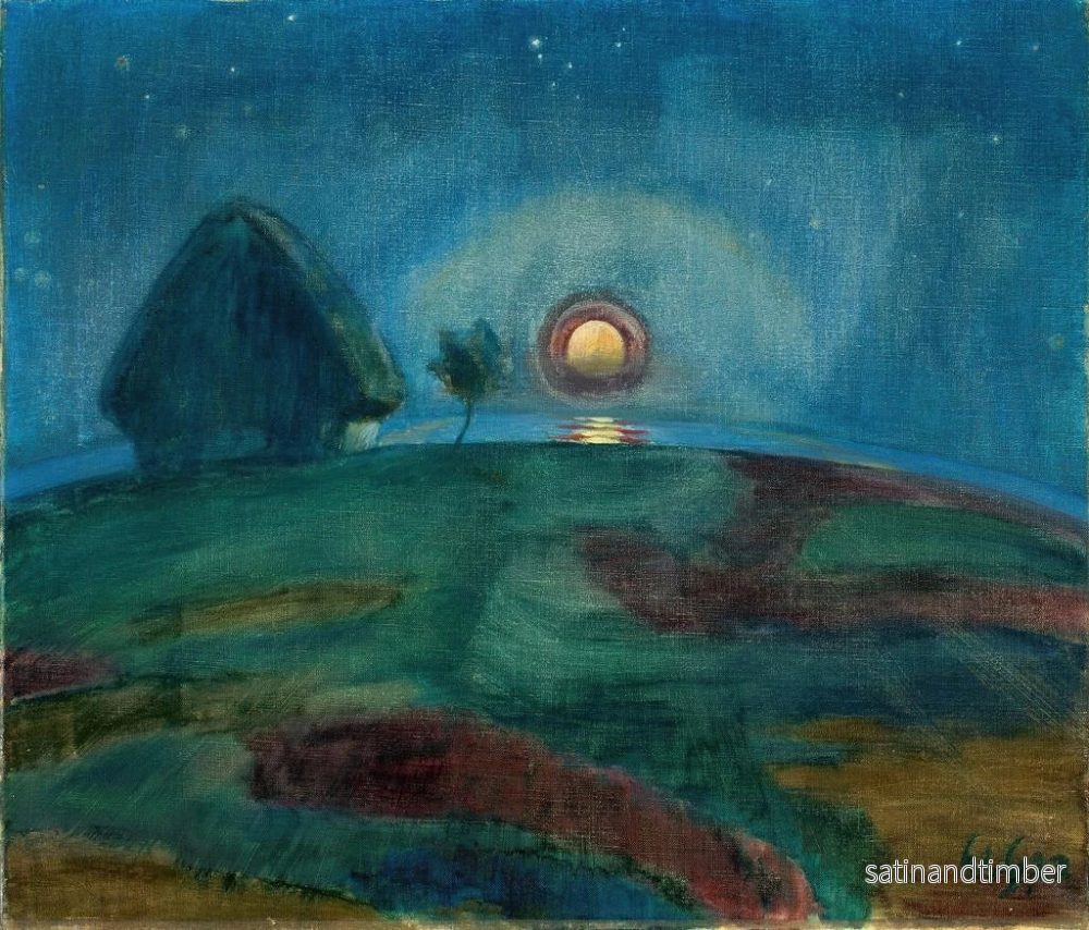 Reproduktion av målningen Lever de lune sur Hiddensoe - Walter Gramatt - Bild 2