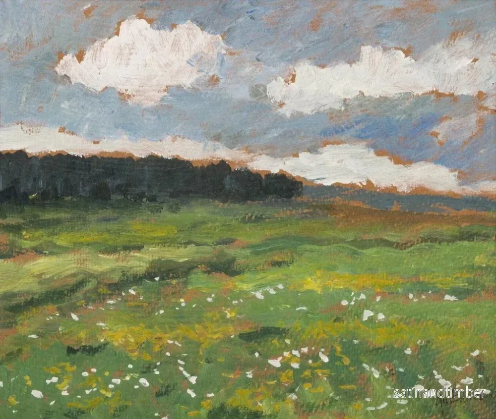 Reproduktion av målningen Studie av ett landskap - Gustav Macoun - Bild 2