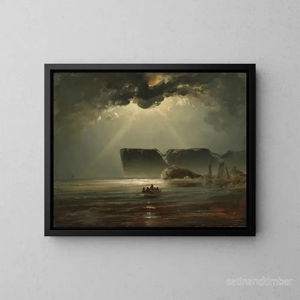 Reproduktion av målningen av Nordkapen - Peder Balke