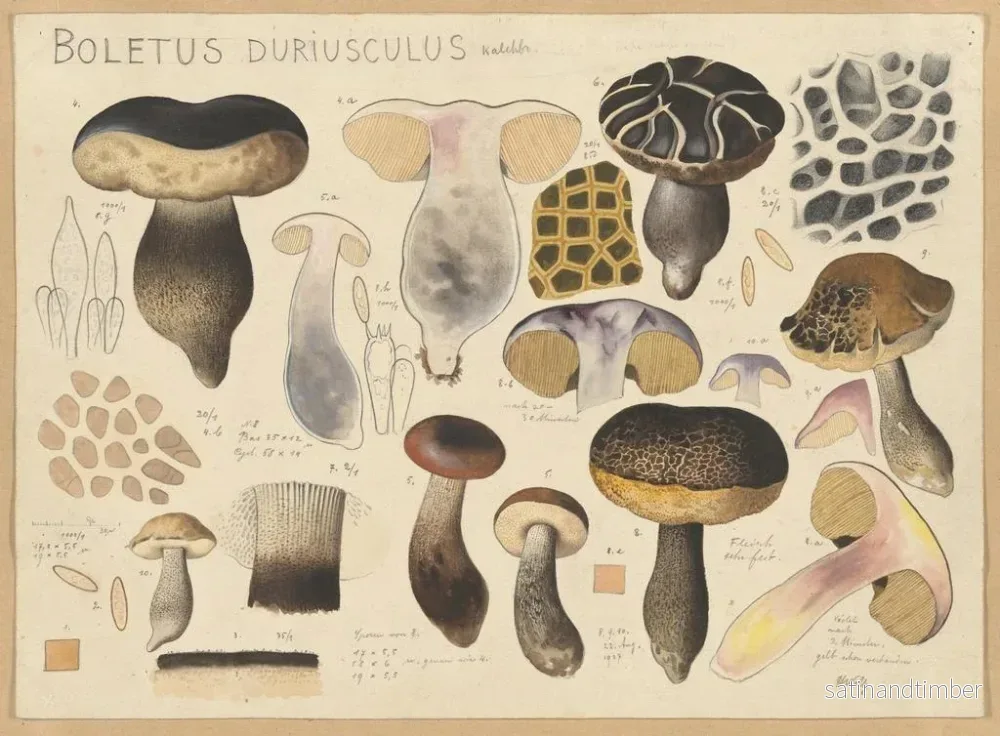 Reproduktion av målningen Bolet duriuscule - Hans Baldung - Bild 2