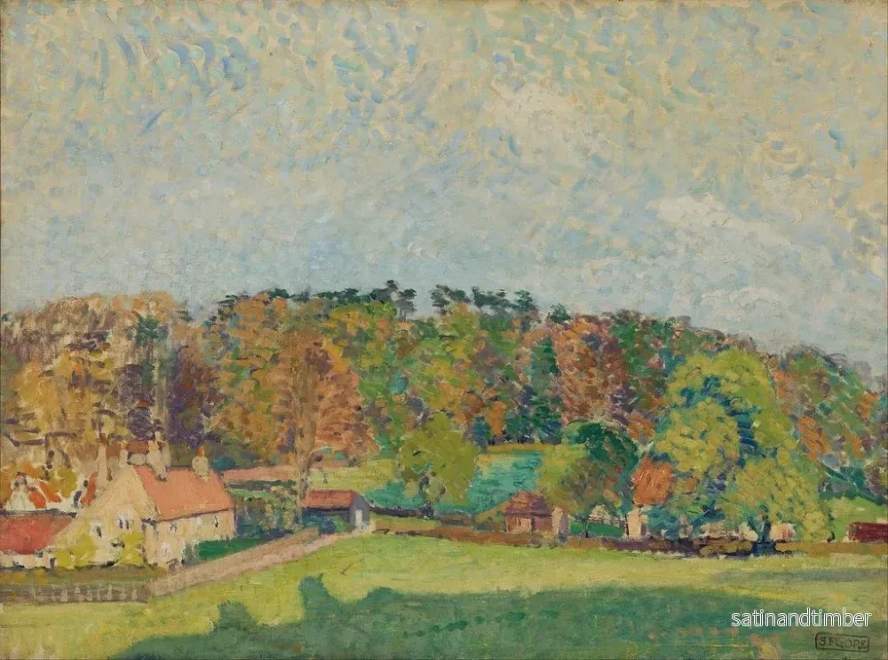 Reproduktion av målningen Höst i Sussex - Spencer Frederick Gore - Bild 2