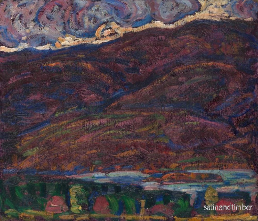 Reproduktion av målningen Höstfärger - Marsden Hartley - Bild 2