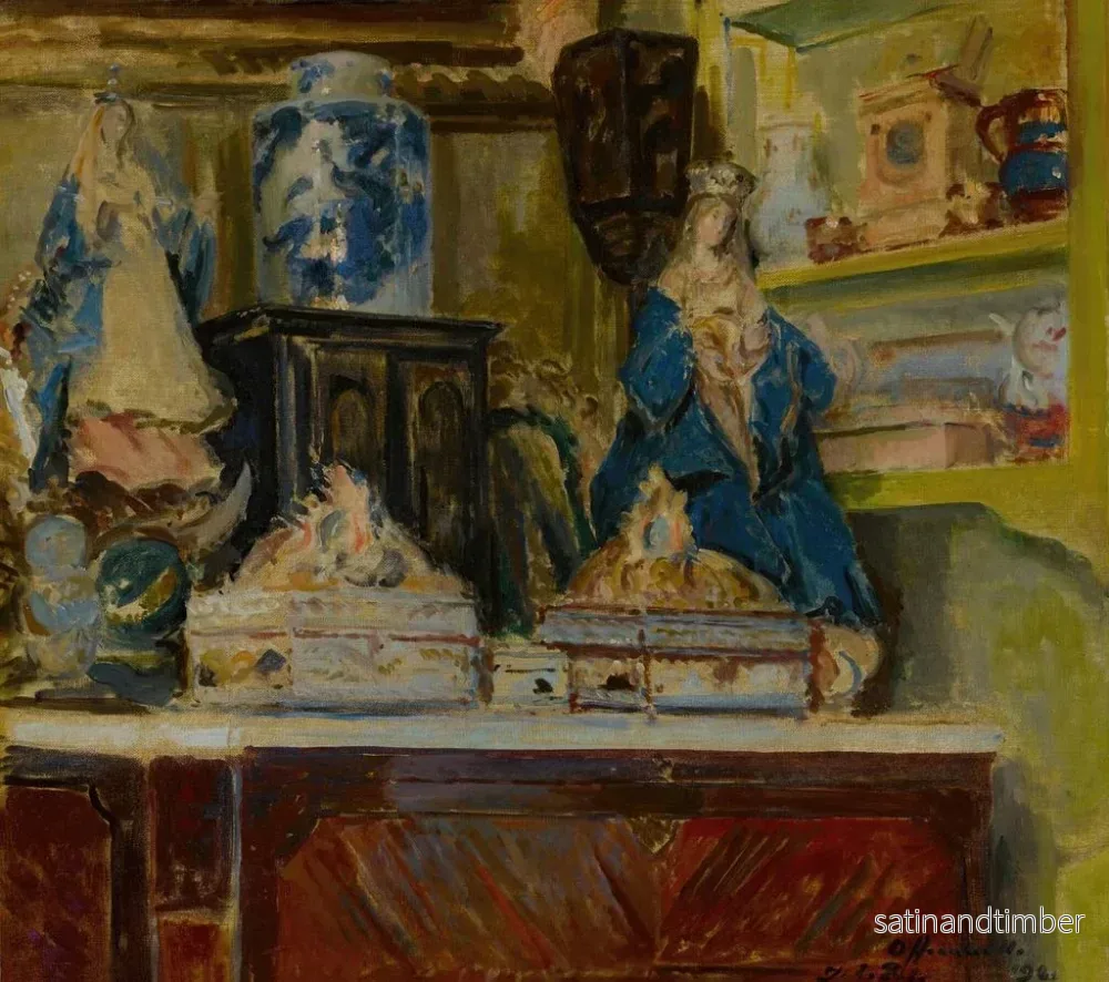 Reproduktion av målningen i gult salong i Offranville - Jacques-Émile Blanche - Bild 2