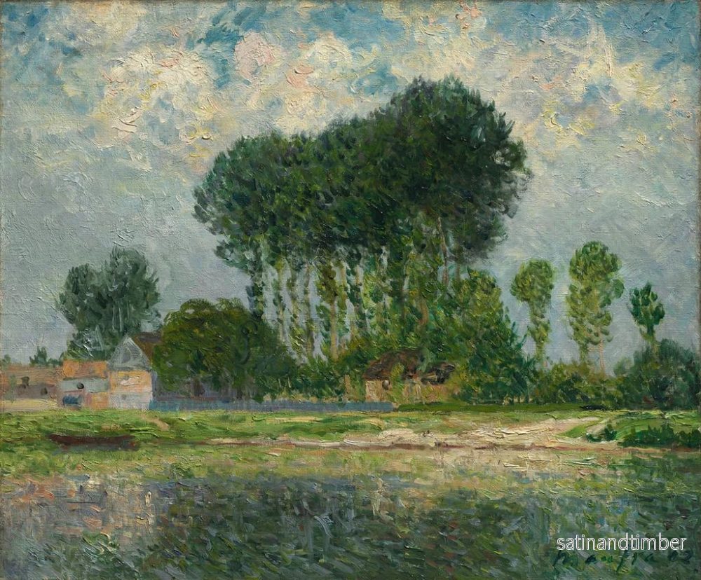 Reproduktion av målningen La Rivière - Maxime Maufra - Bild 2