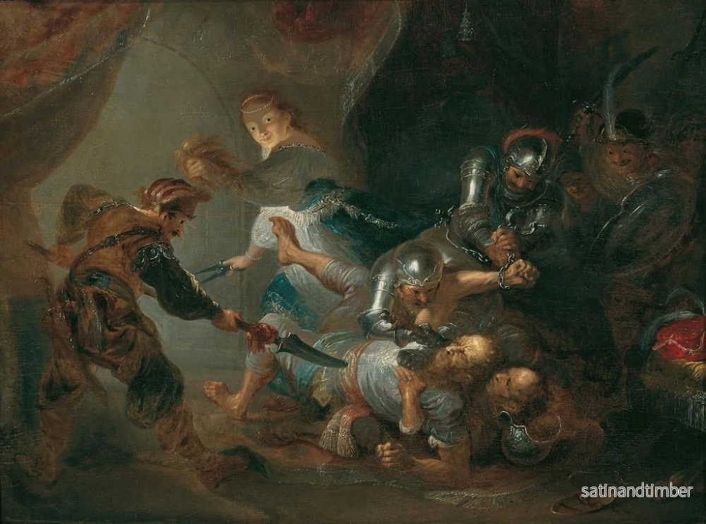 Reproduktion av målningen L'aveuglement de Samson - Franz Anton Maulbertsch - Bild 2