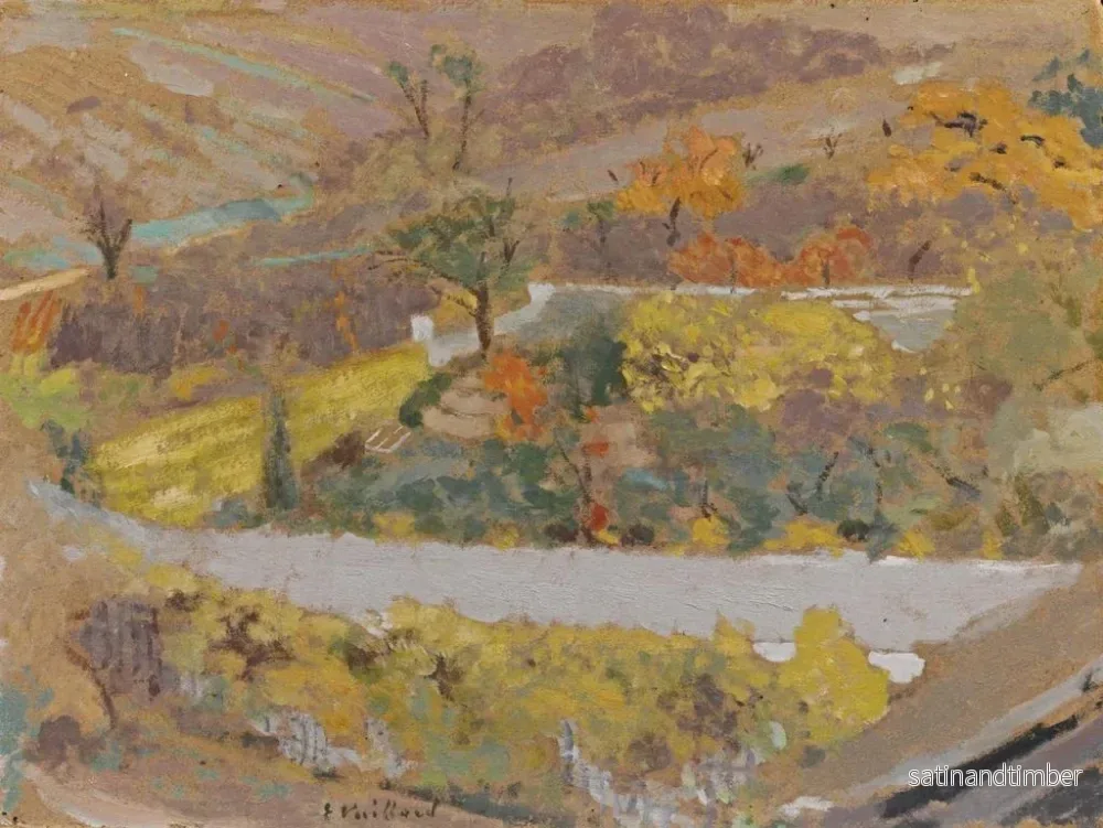 Reproduktion av målningen Landskapsbild till LtanglaVille - Édouard Vuillard - Bild 2