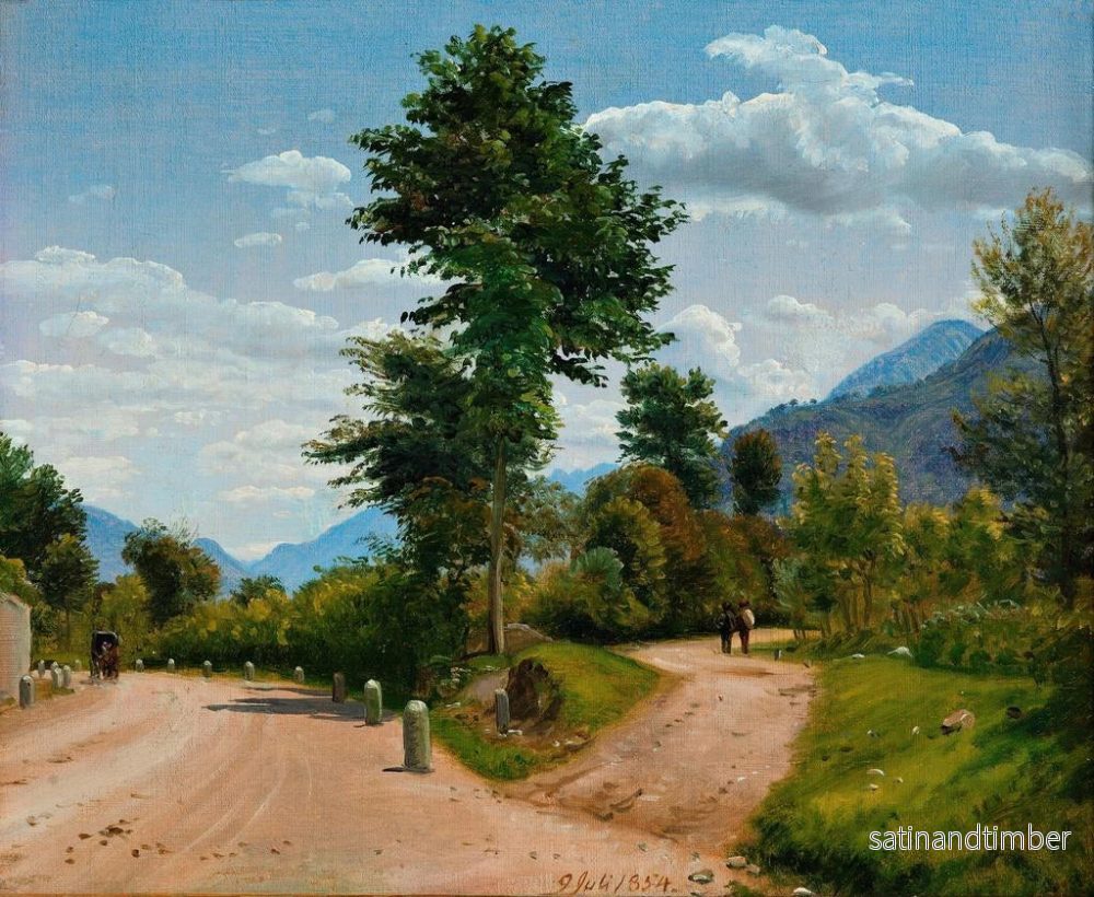 Reproduktion av målningen Landskap italiensk - P. C. Skovgaard - Bild 2