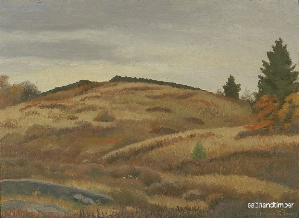 Reproduktion av målningen Champs d'automne - Edward Bruce - Bild 2