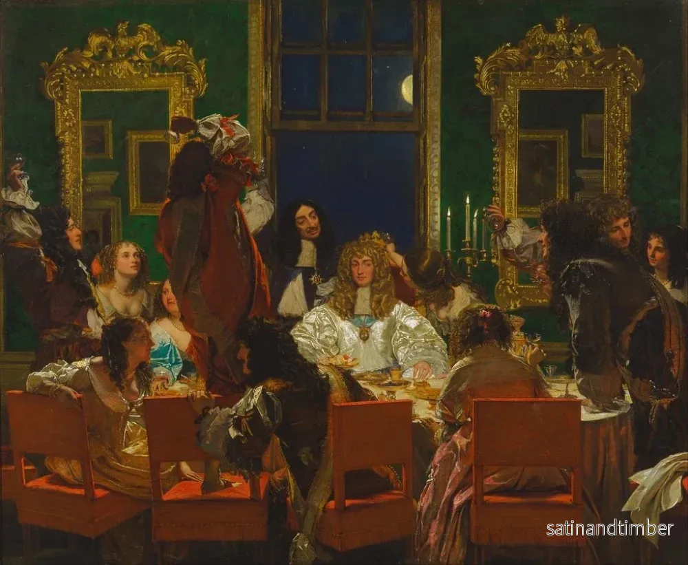 Reproduktion av målningen La vie de Buckingham - Augustus Leopold Egg - Bild 2