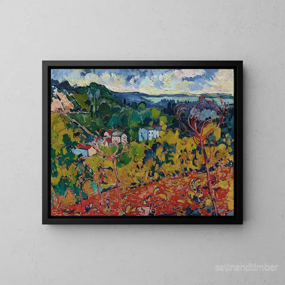 Reproduktion av målningen Bougival - Charles Manger