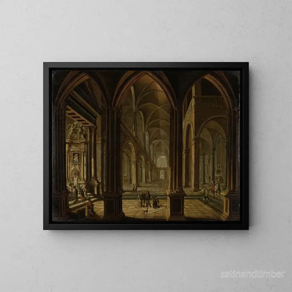 Reproduktion av målningen inomhus av kyrka – Christian Stöcklin Reproduktion av målningen inomhus av kyrka – Christian Stöcklin