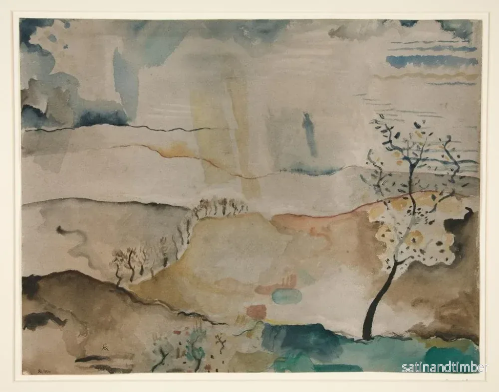 Reproduktion av målningen Studie av landskap nr 86 - George Meyer - Bild 2