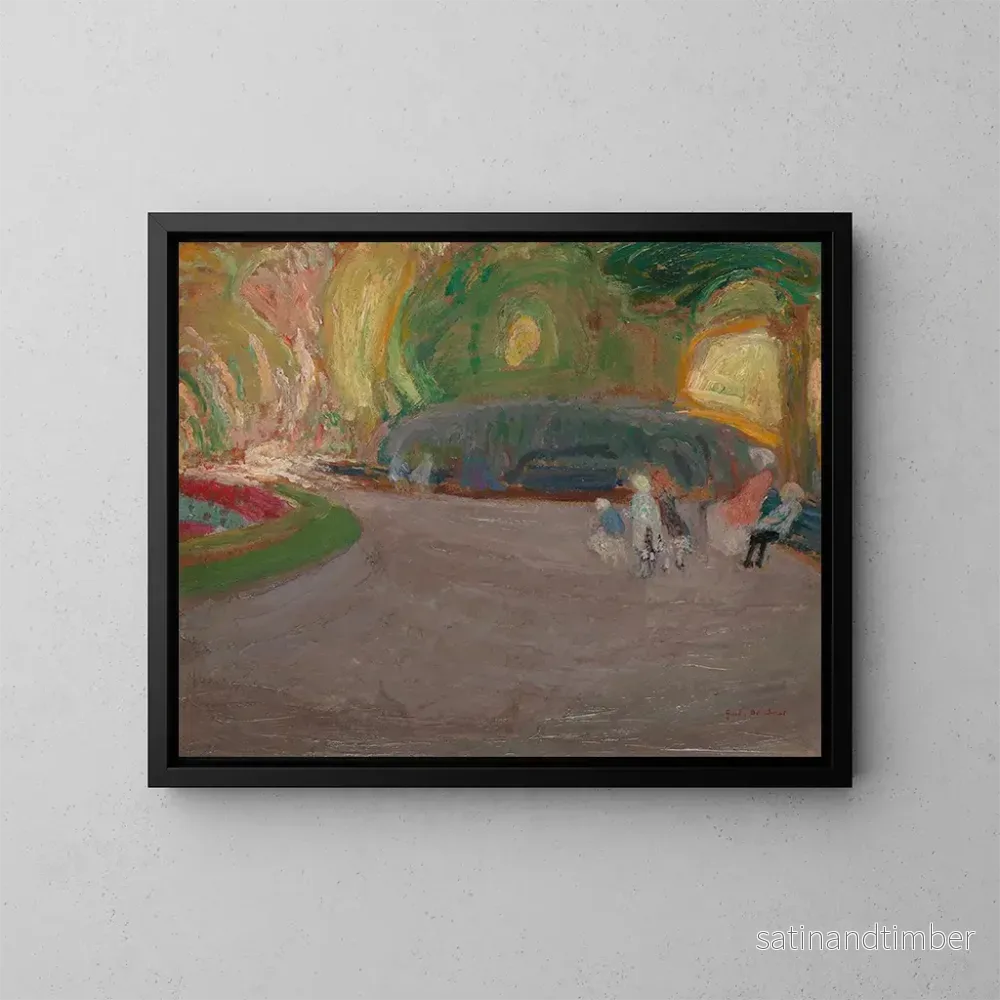 Reproduktion av målningen Vondelpark – Gustave De Smet Reproduktion av målningen Vondelpark – Gustave De Smet