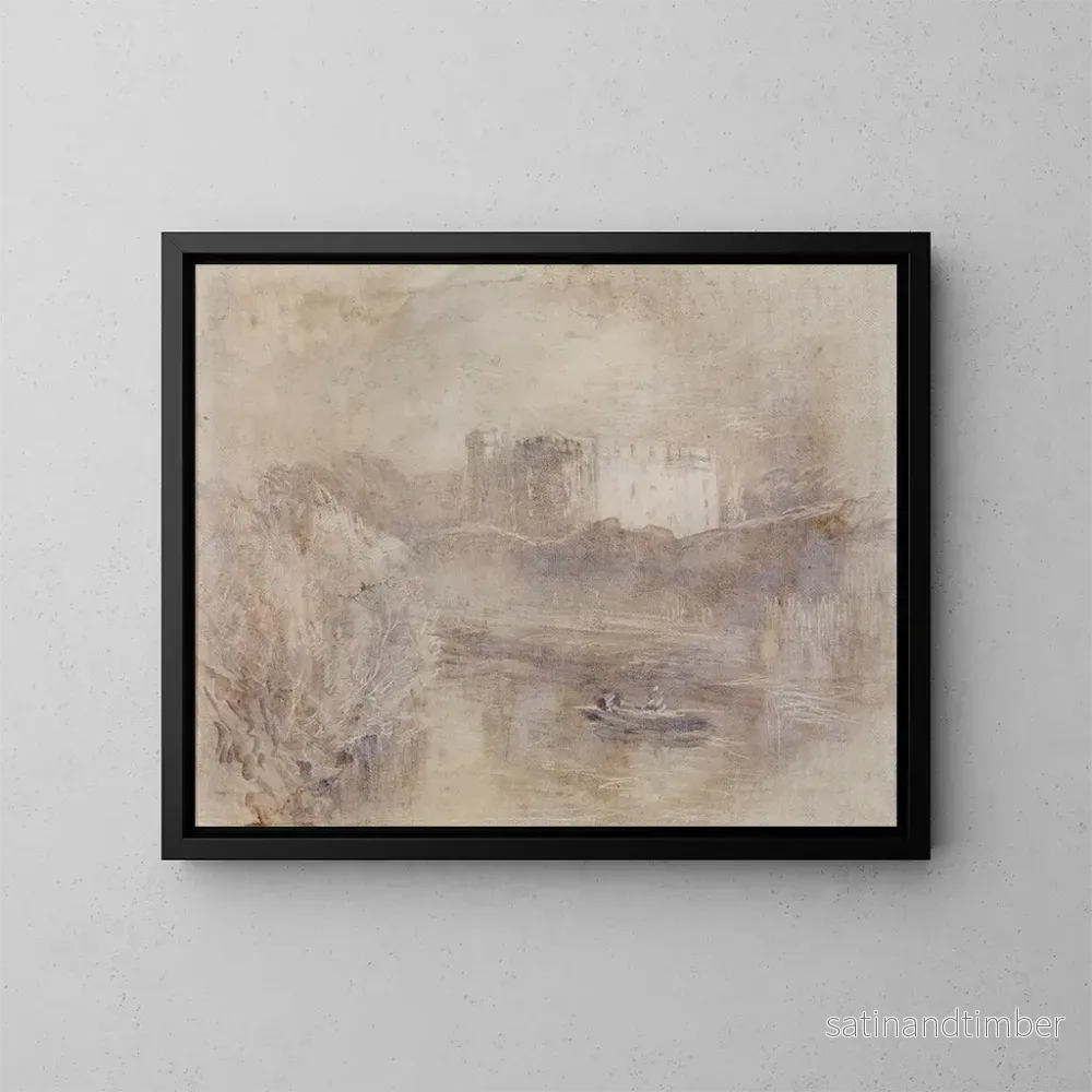 Reproduktion av målningen Château de Kilkenny - Henry Nelson O'Neil