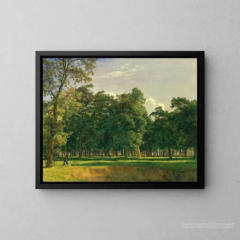 Reproduktion av målningen Landskap av Prater – Ferdinand Georg Waldmüller Reproduktion av målningen Landskap av Prater – Ferdinand Georg Waldmüller