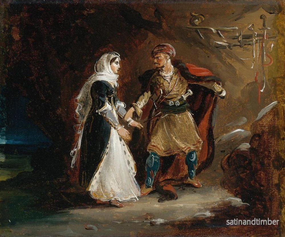 Reproduktion av målningen La Fiancée d'Abydos - Théodore Géricault - Bild 2