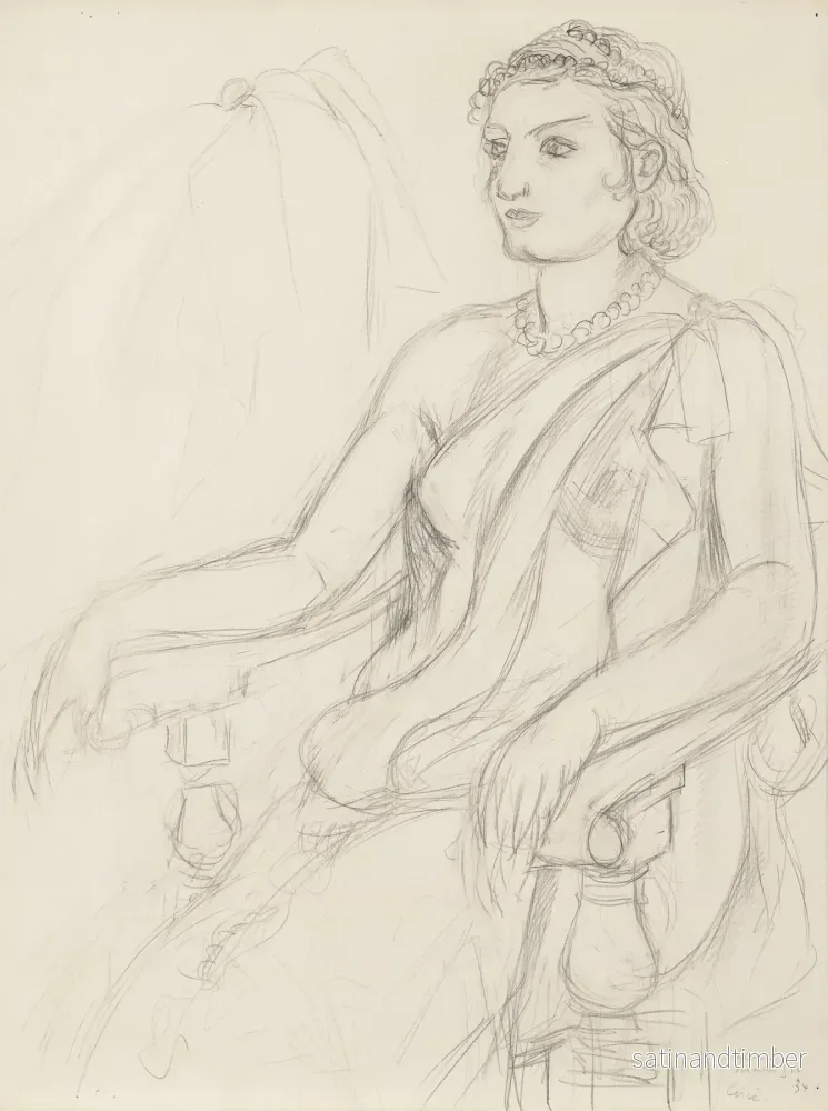 Reproduction du dessin Circé – Henri Matisse