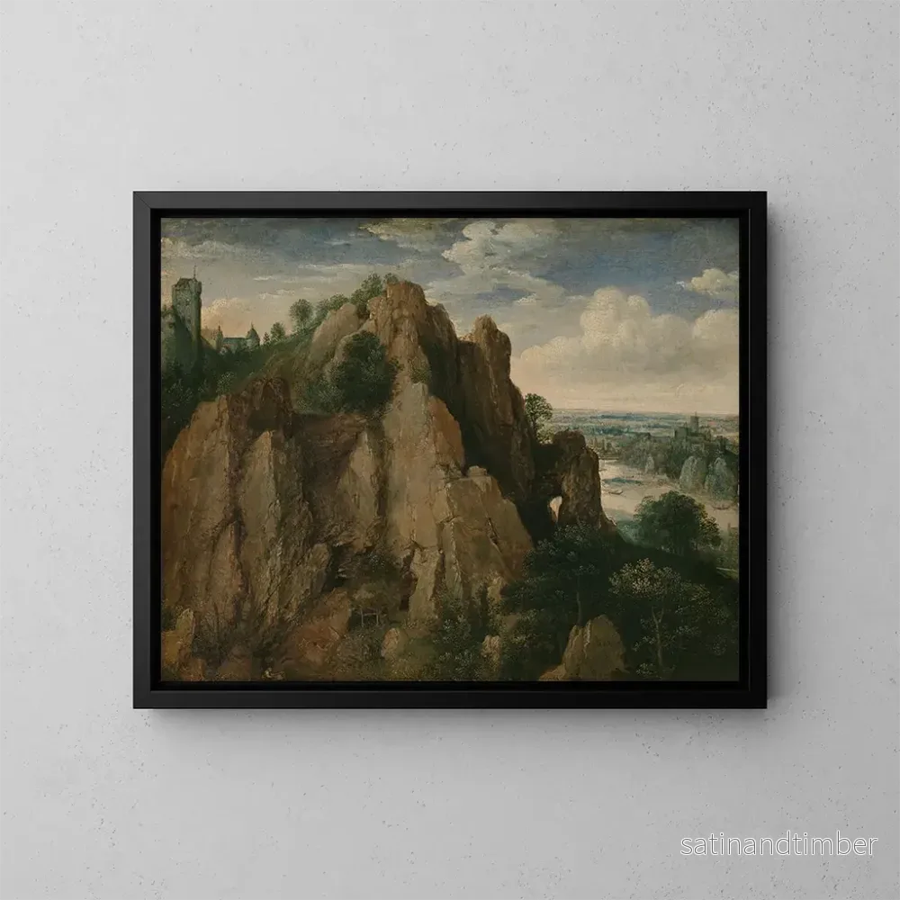 Reproduktion av målningen Landskap med berg – Lucas van Valckenborch Reproduktion av målningen Landskap med berg – Lucas van Valckenborch