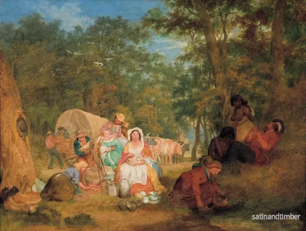 Reproduktion av målningen Åter hemma, middagsdags - John Alexander Gilfillan - Bild 2