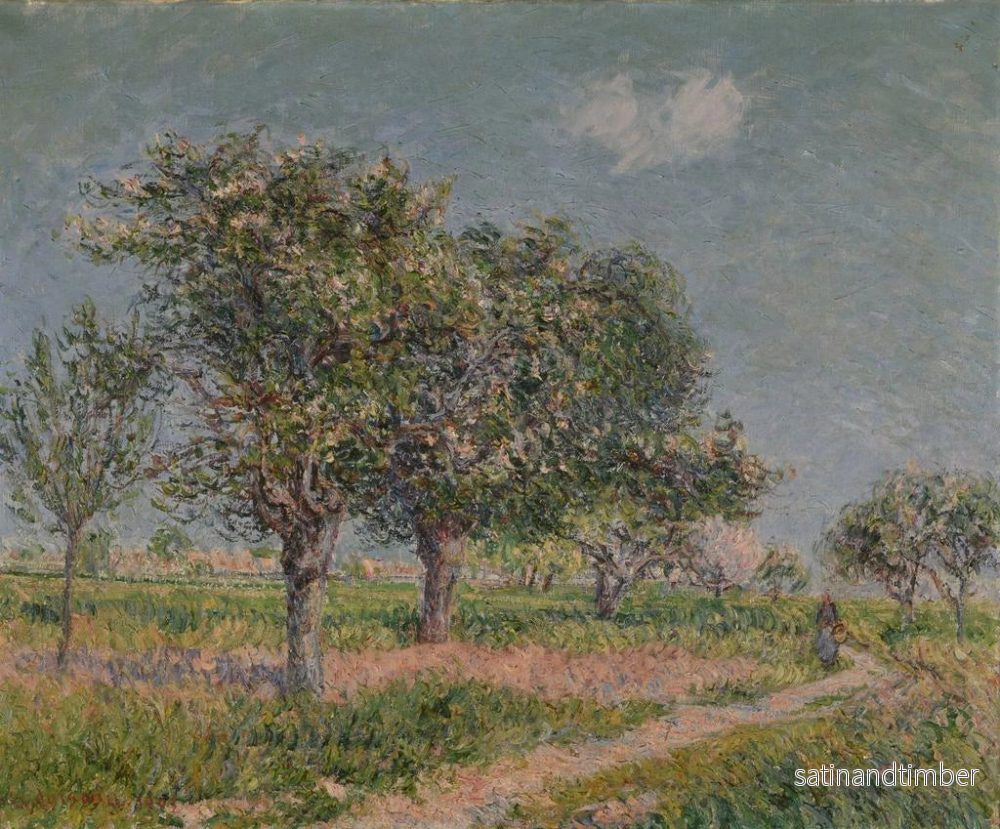 Reproduktion av målningen Pommiers en fleurs en Normandie - Gustave Loiseau - Bild 2