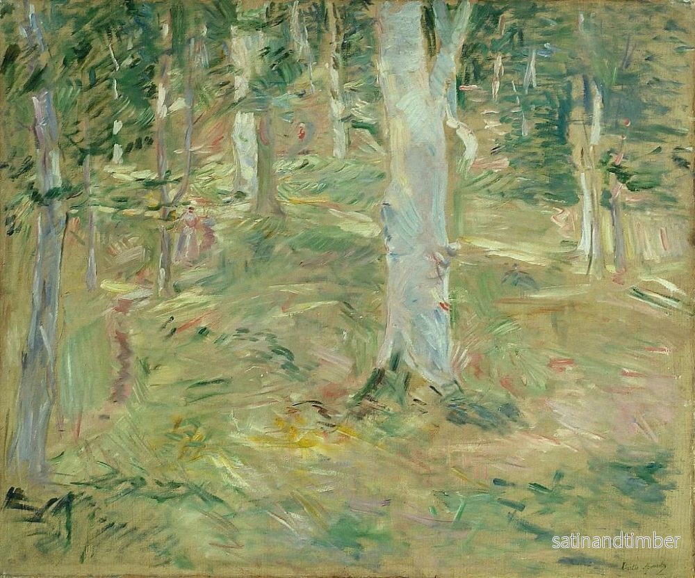 Reproduktion av målningen Fort de Compiègne - Berthe Morisot - Bild 2