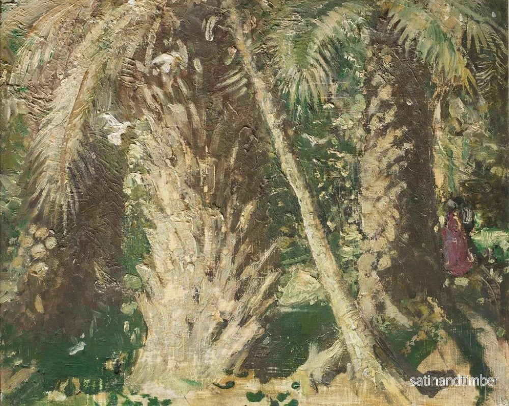 Reproduktion av målningen av Jardins de l'Alcazar - William Nicholson - Bild 2
