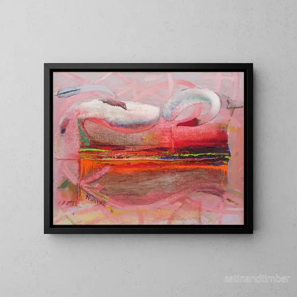 Reproduktion av målningen Tapis au cygne - Tiit Pääsuke