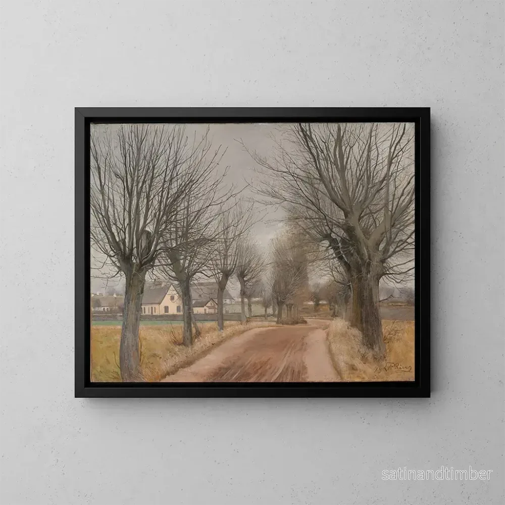 Reproduktion av målningen En väg nära Vindern, Zealand – Laurits Andersen Ring Reproduktion av målningen En väg nära Vindern, Zealand – Laurits Andersen Ring