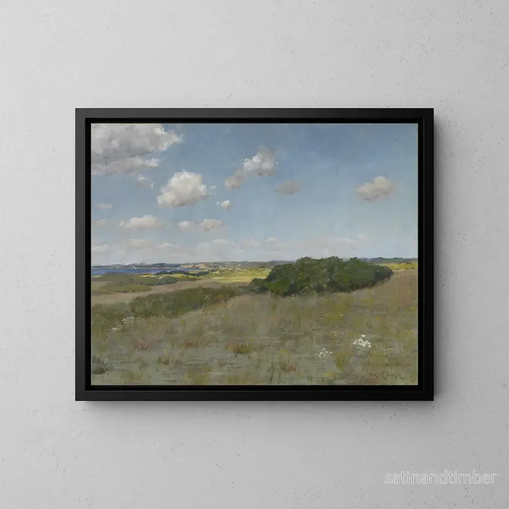 Reproduktion av målningen Lumière et ombre à Shinnecock Hills - William Merritt Chase