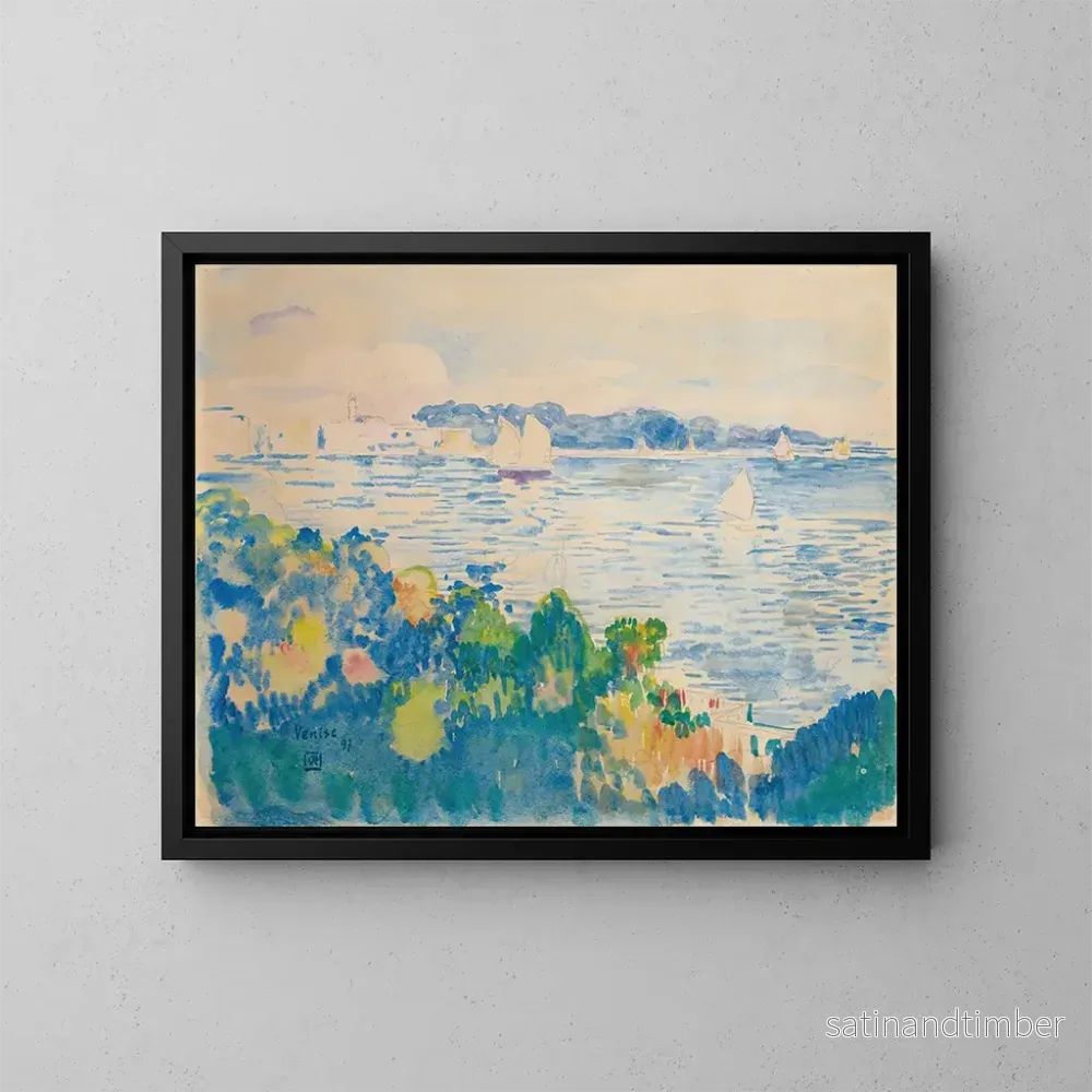 Reproduktion av målningen Venise - Theo van Rysselberghe