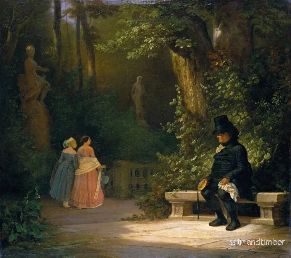 Reproduktion av målningen Le Veuf - Carl Spitzweg - Bild 2