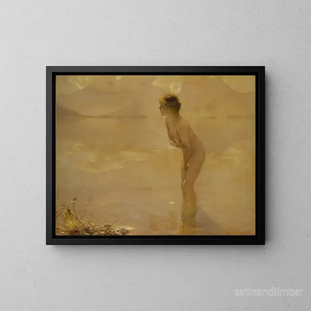 Reproduktion av målningen September morgon - Paul Émile Chabas