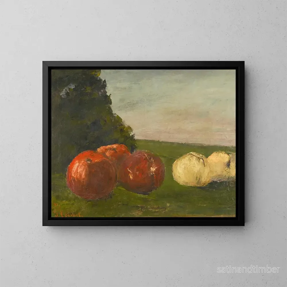 Reproduktion av målningen Naturtavla - Gustave Courbet
