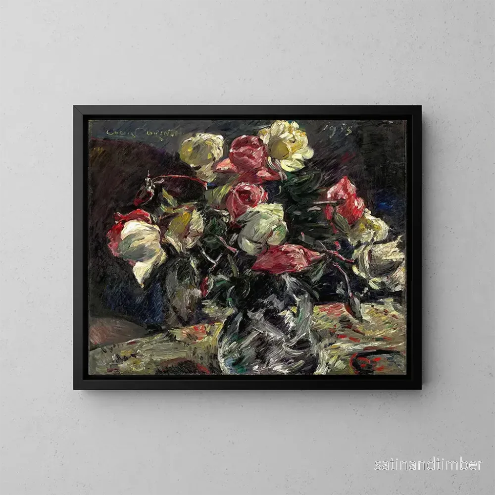 Reproduktion av målningen Roses d'Helle - Lovis Corinth