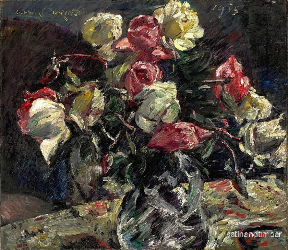 Reproduktion av målningen Roses d'Helle - Lovis Corinth - Bild 2