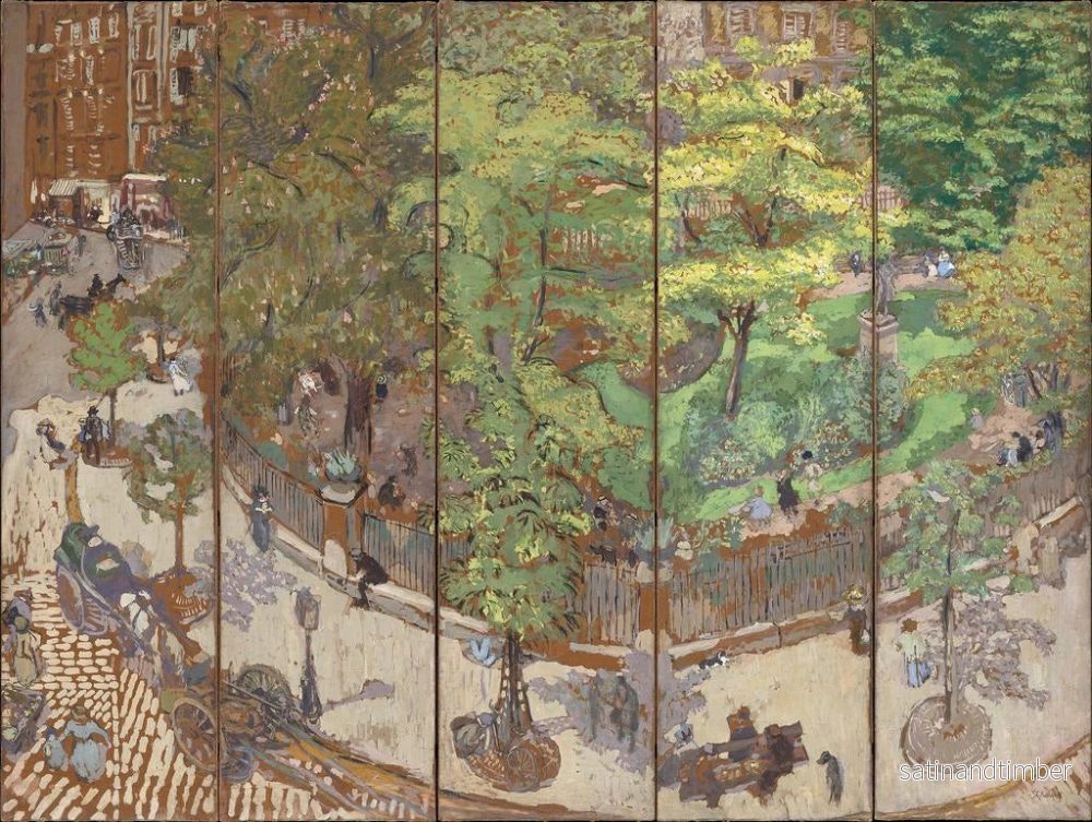Reproduktion av målningen Place Vintimille - Édouard Vuillard - Bild 2