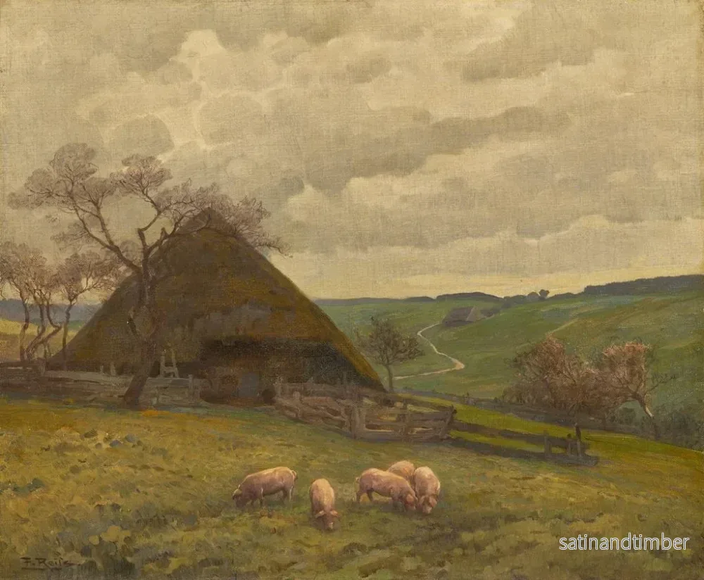 Reproduktion av målningen i Hotzenwald - Fritz Reiss - Bild 2