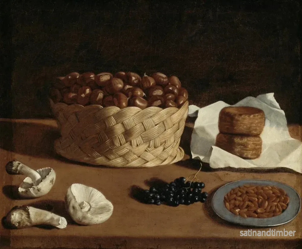Reproduktion av målningen av köksstill life - Paolo Antonio Barbieri - Bild 2