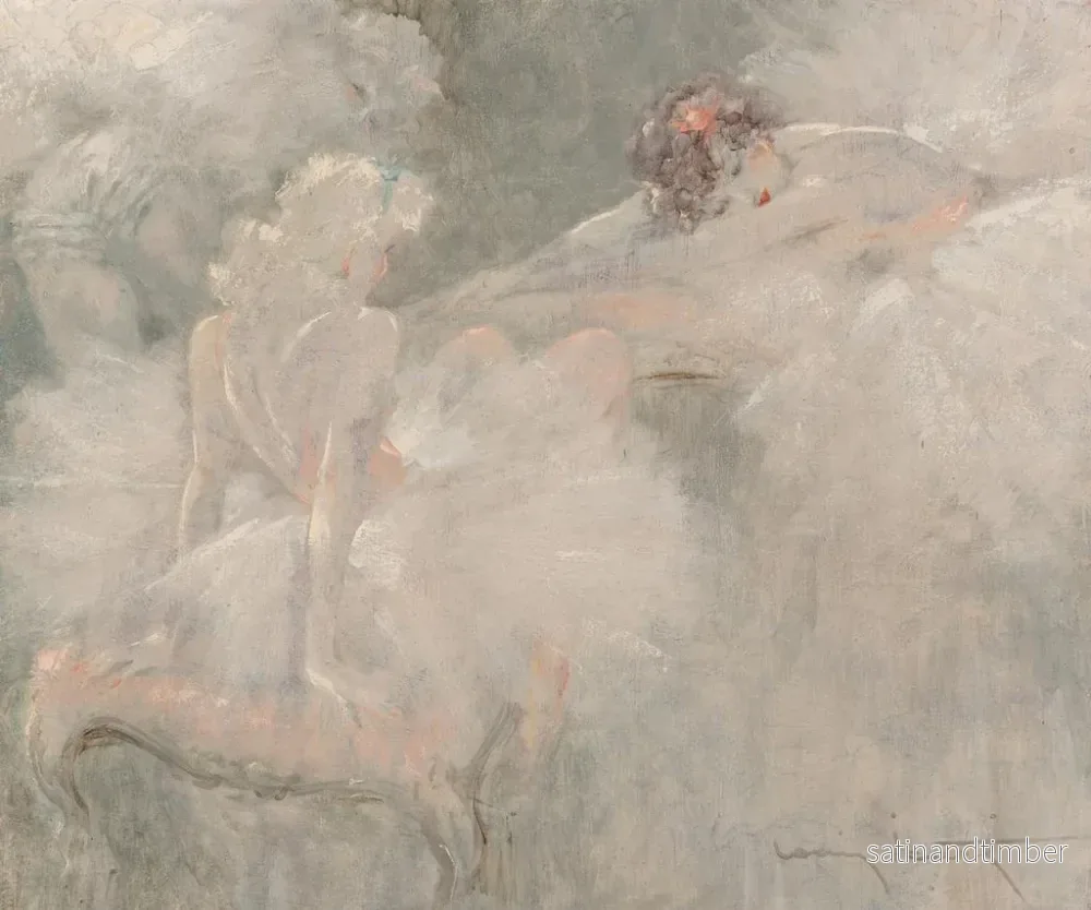 Reproduktion av målningen Attitudes - Louis Icart - Bild 2