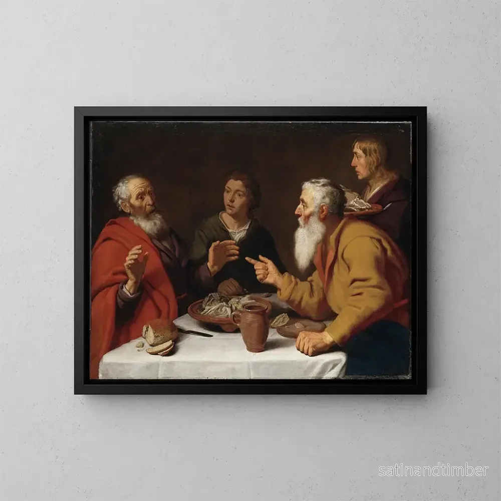 Reproduktion av målningen Le prophète désobéissant - Lambert Jacobsz