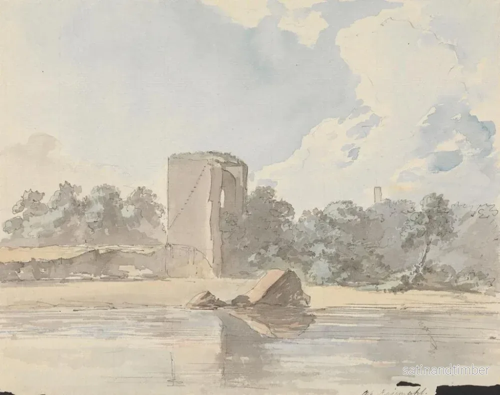 Reproduktion av målningen À Rajmahal Rajmahal - Samuel Davis - Bild 2