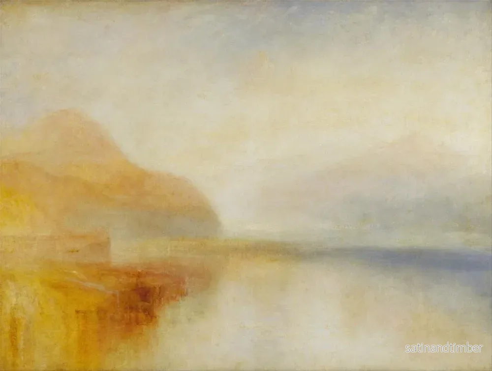 Reproduktion av målningen Le port d'Inverary, Loch Fyne, le matin - Joseph Mallord William Turner - Bild 2