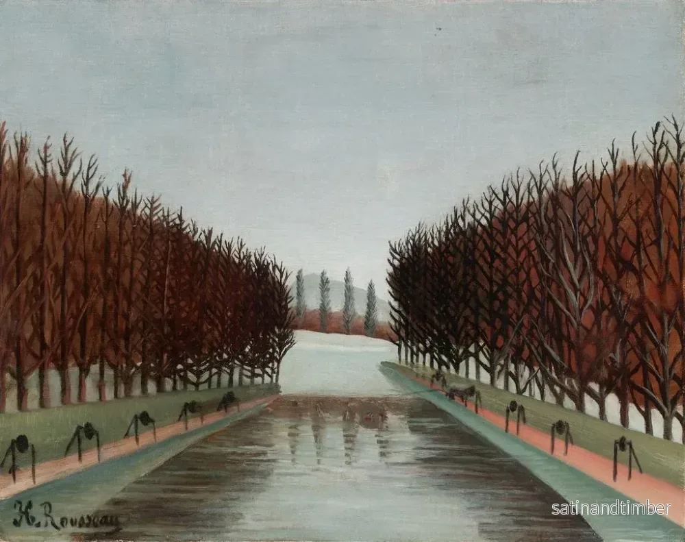 Reproduktion av målningen Le Canal - Henri Rousseau - Bild 2