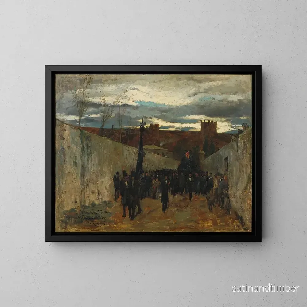Reproduktion av målningen av Fortuny – Ramon Tusquets