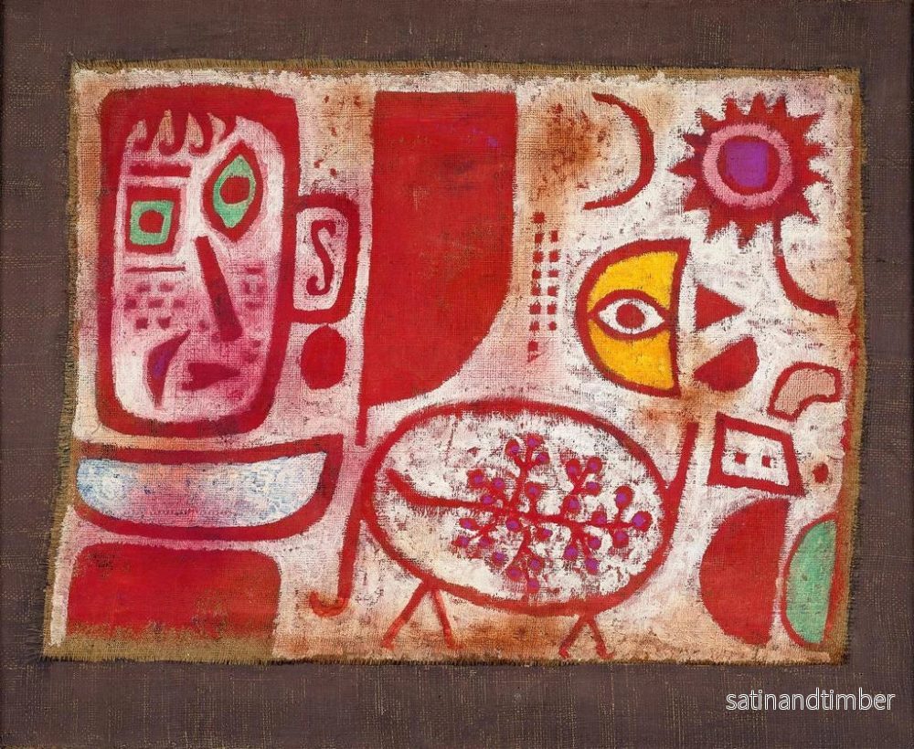 Reproduktion av målningen Rumeur - Paul Klee - Bild 2